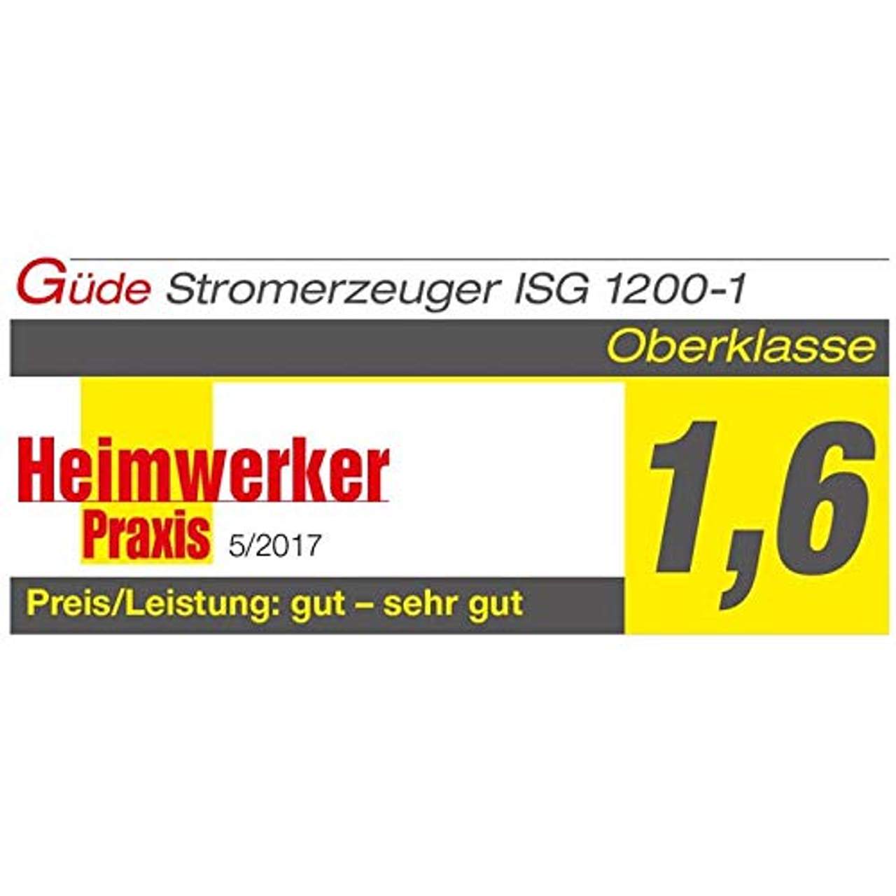 Güde Inverter Benzin Stromerzeuger ISG 1200-1