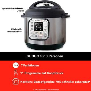 Instant Pot Duo 30 Elektro-Multikocher 3L
