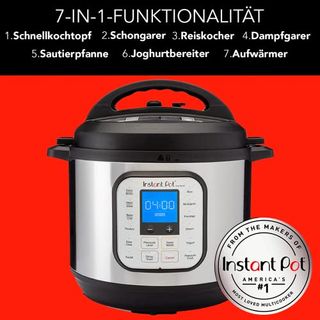 Instant Pot Duo Nova Elektrischer Mehrzweck-Schnellkochtopf