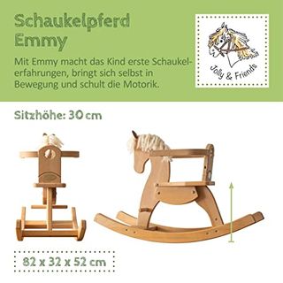 Helga Kreft Emmy Schaukelpferd Holz