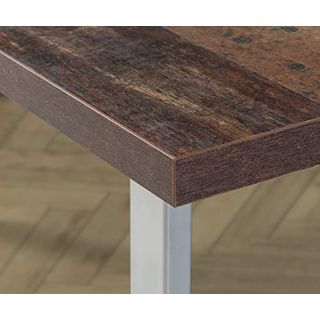 Forte Tischsystem: Tischplatte aus Holzwerkstoff in Old Wood Vintage