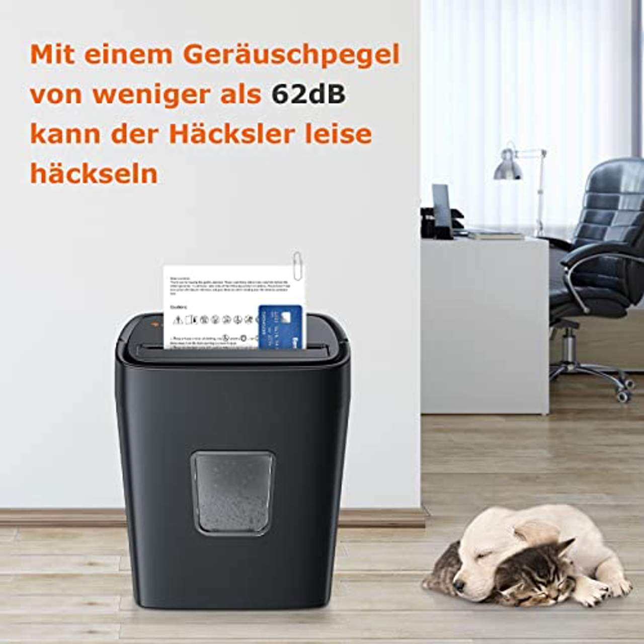 Bonsaii 10 Blatt Aktenvernichter Partikelschnitt
