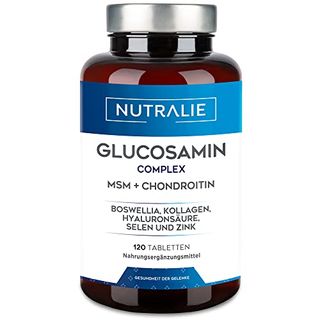 NUTRALIE Glucosamin mit Chondroitin Hochdosiert mit MSM und Kollagen