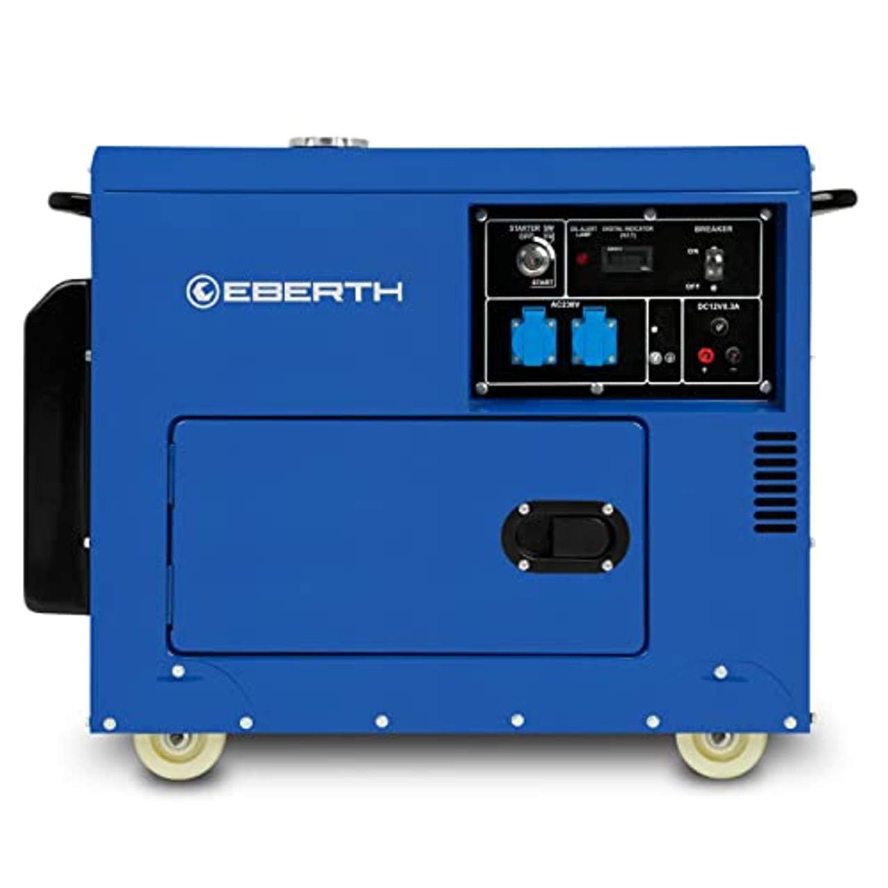EBERTH 5000 Watt Notstromaggregat Diesel 1-pasig