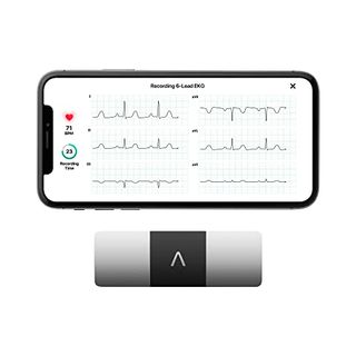 KardiaMobile 6L von AliveCor Das erste CE zugelassen persönliche EKG Gerät