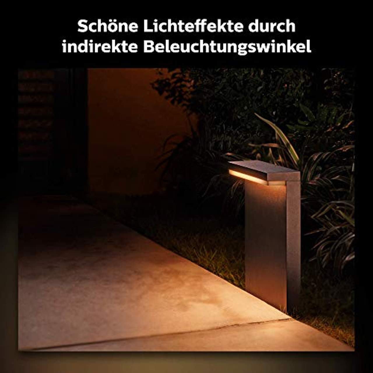 Philips Hue White and Color Ambiance LED Außensockelleuchte Nyro