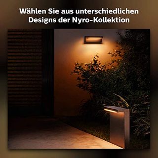 Philips Hue White and Color Ambiance LED Außenwandleuchte Nyro