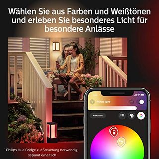 Philips Hue White and Color Ambiance LED Sockelleuchte Impress