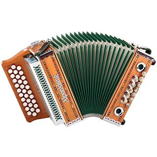 Alpenklang Steirische Harmonika"Mini" massiv aus Kirschholz