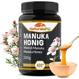 NaturalePiù Manuka-Honig 400+ MGO 500g