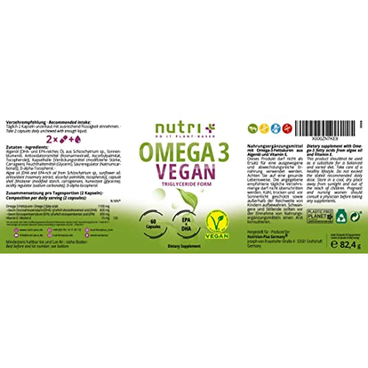 Nutri + OMEGA-3 Vegan