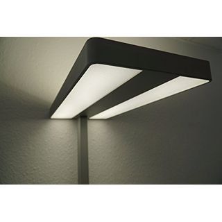 RealLED LED Büro Arbeitsplatz Deckenfluter Stehlampe Office 8600 Lumen