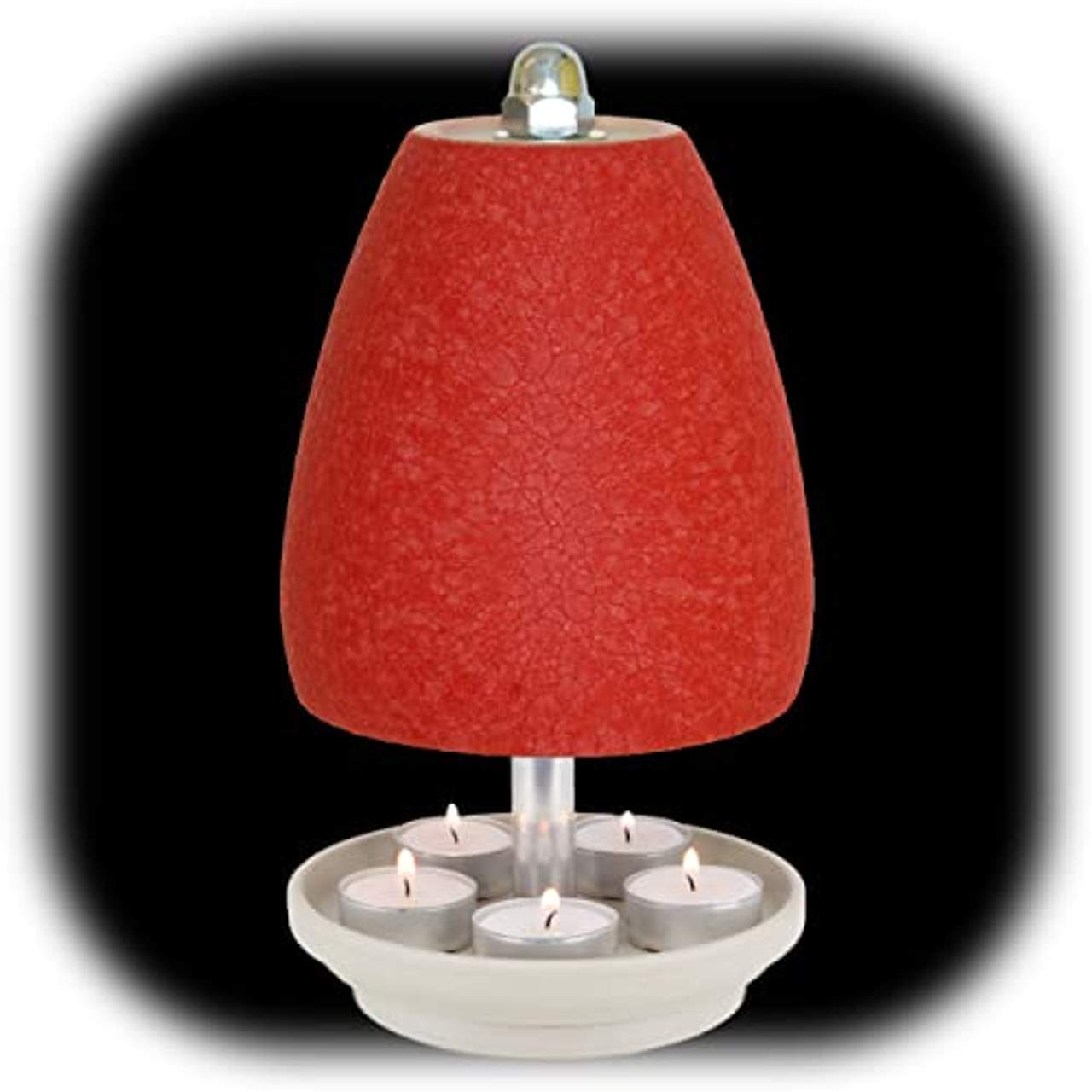 HP-TLL 27/14 5 Kerzen Kamin Rot Teelichtlampe Orchidee Elegante Deko