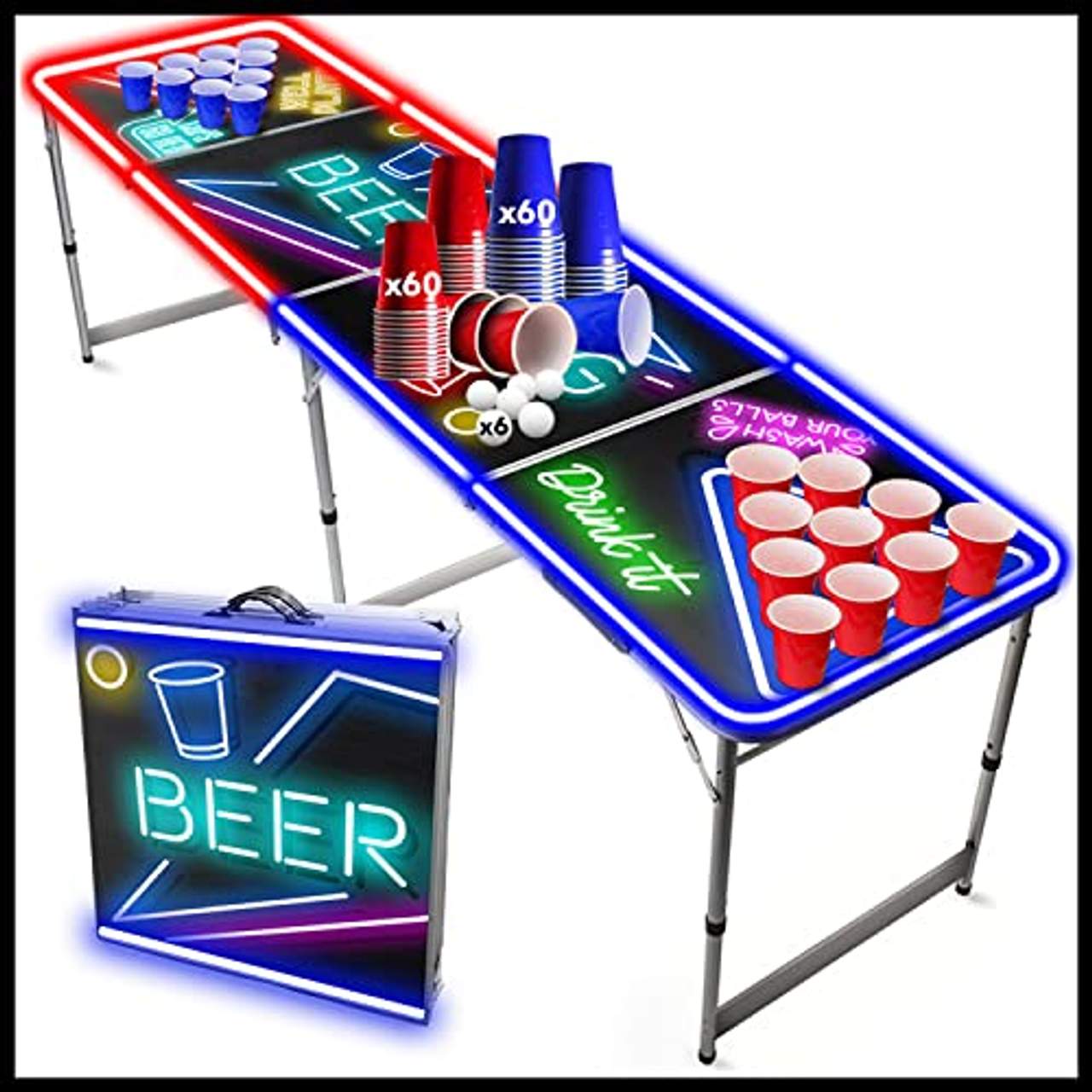 Bier-Pong-Tisch Test und Vergleich: Die besten Beer-Pong-Tische im Februar  2024