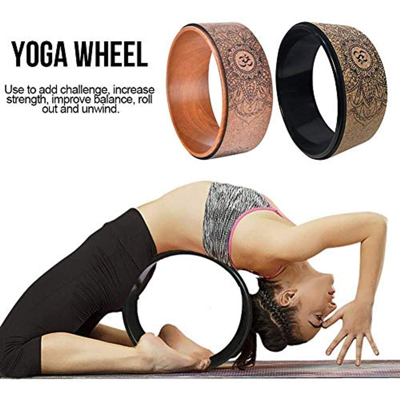 Das Yoga-Rad aus Naturkork