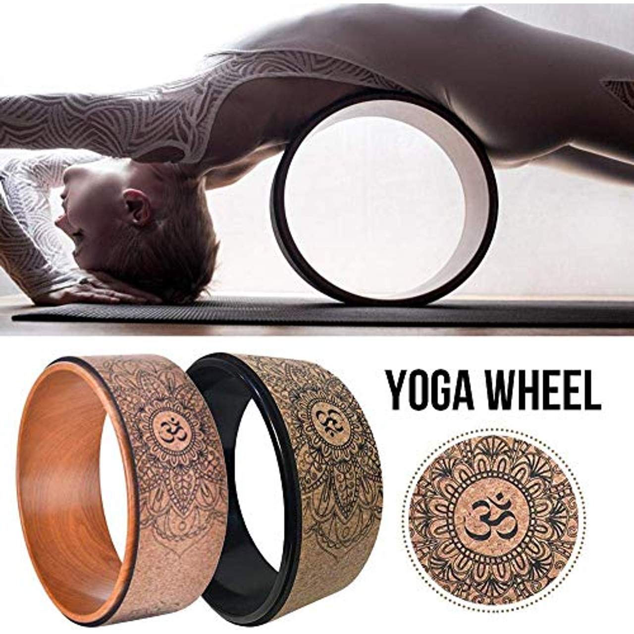 Das Yoga-Rad aus Naturkork