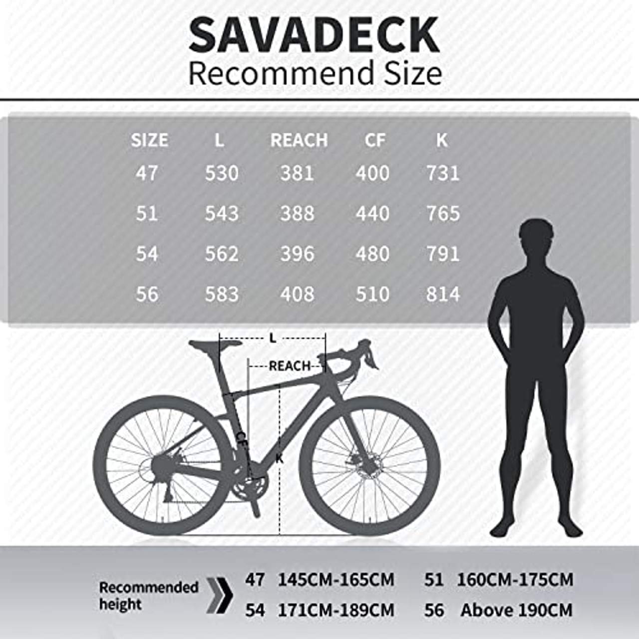 SAVADECK Gravel bike Rennrad Carbon