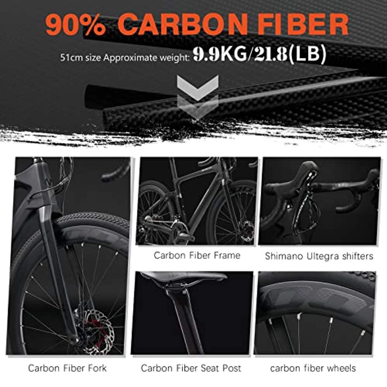 SAVADECK Gravel Bike Rennrad Carbon