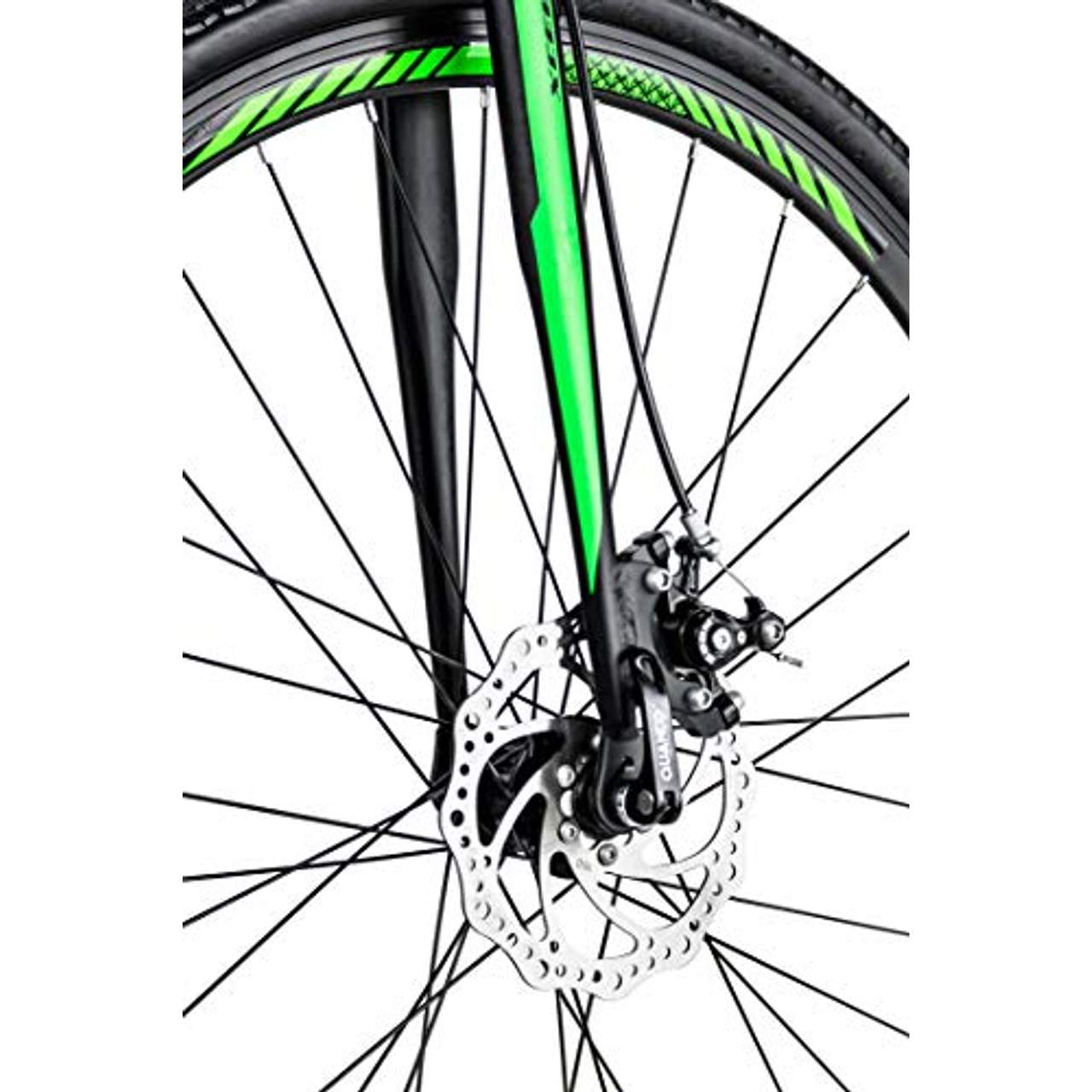 Rennrad 28'' Xceed Gravelbike schwarz-grün RH 58 cm KS Cycling