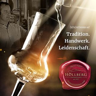 Original Höllberg Sauerkirschbrand Carré 43% Vol