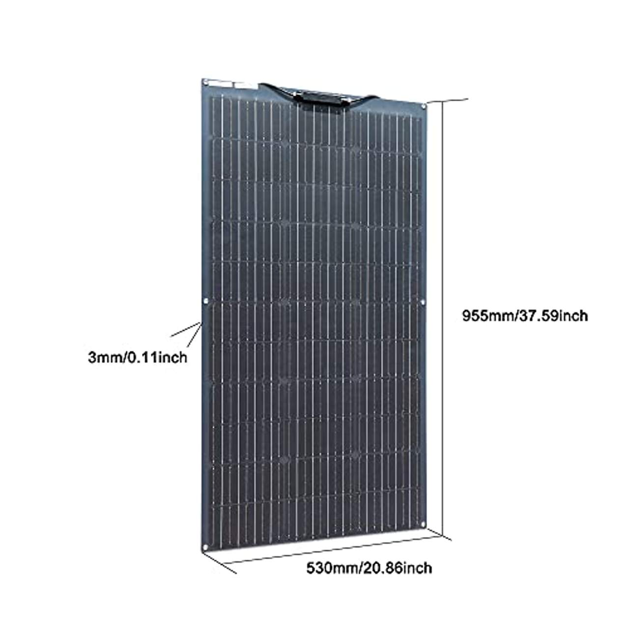 Gasolarxy Balkonkraftwerk 600w Komplett Set 6 x 100W Solarpanel Photovoltaik