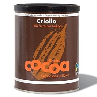 Becks Cocoa Trinkschokolade Criollo 100% Dose 250 g