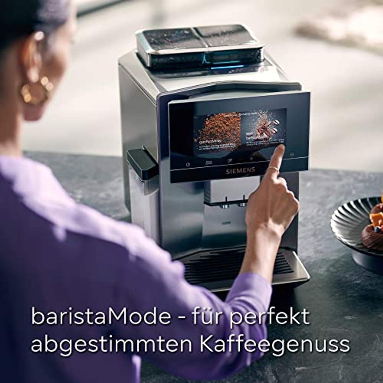 Siemens Kaffeevollautomat EQ900  TQ907D03 App-Steuerung