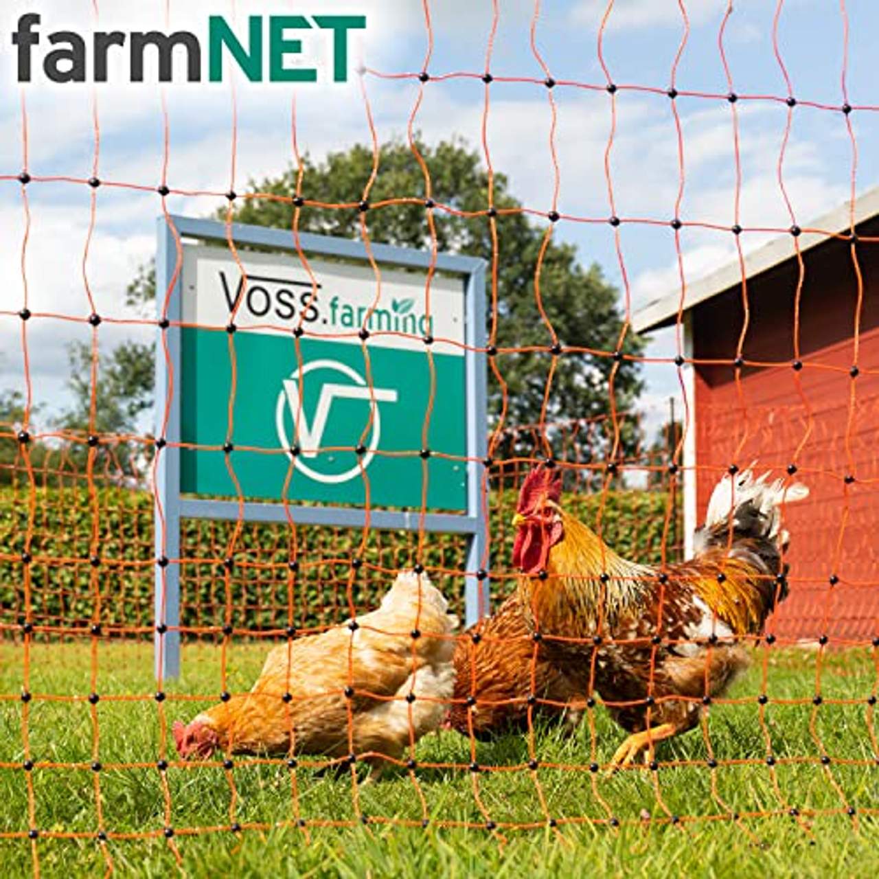VOSS.farming 25 m Hühnerzaun Geflügelzaun