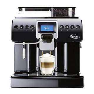 Saeco Royal One Touch Cappuccino Kaffeevollautomat schwarz