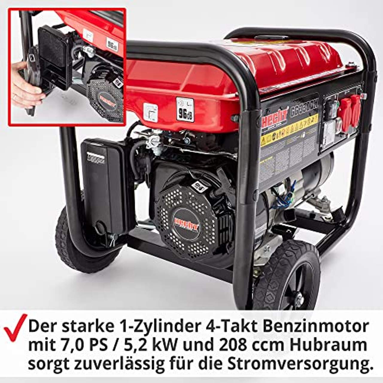 Hecht Notstromaggregat 3000W– Stromaggregat