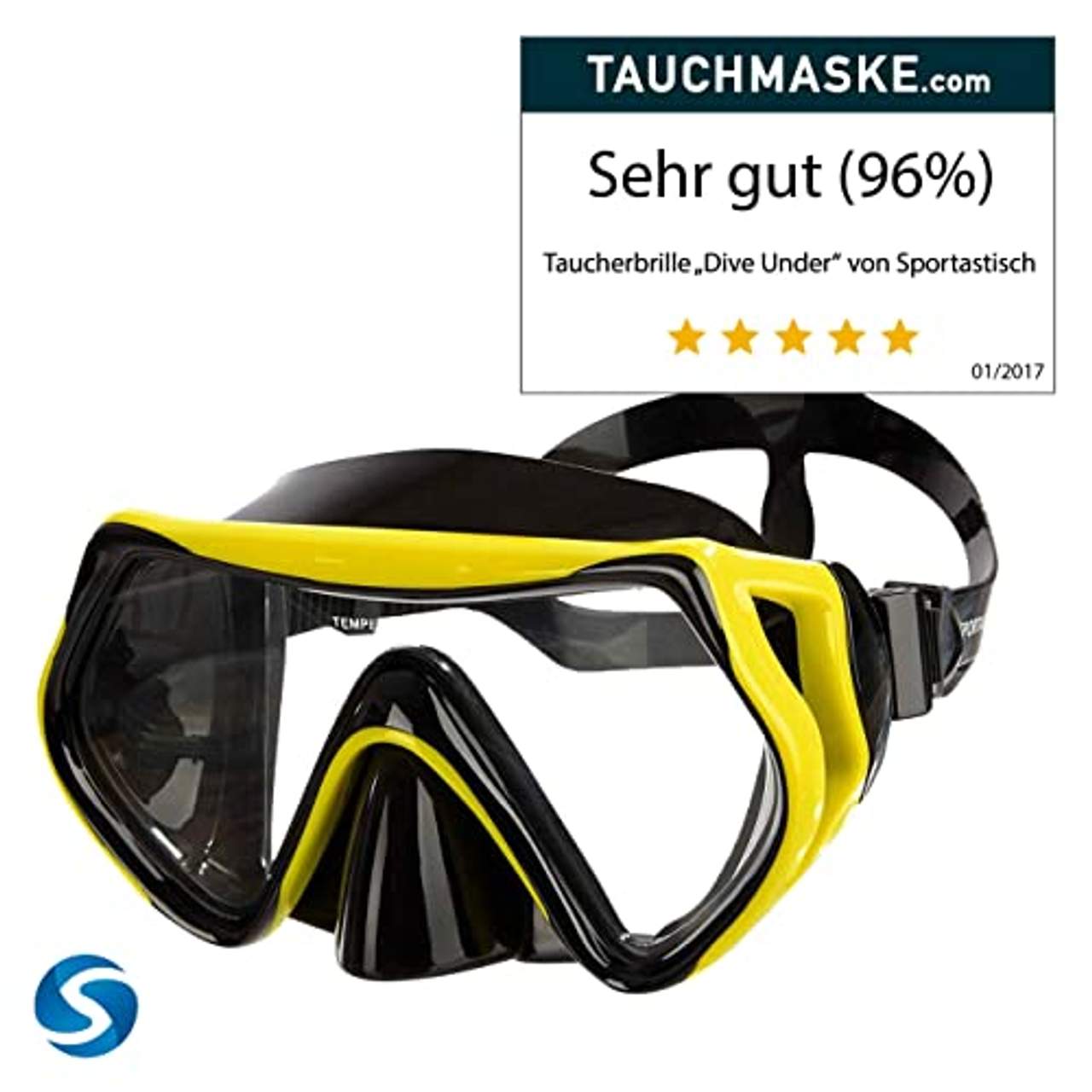 Sportastisch Taucherbrille Dive Under Gelb