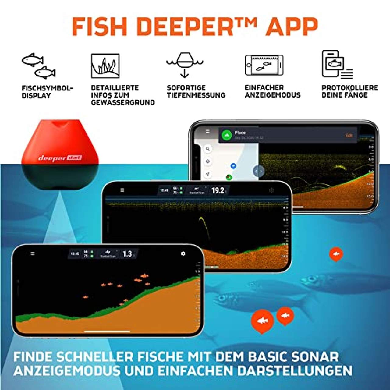 Deeper Start smart Fischfinder