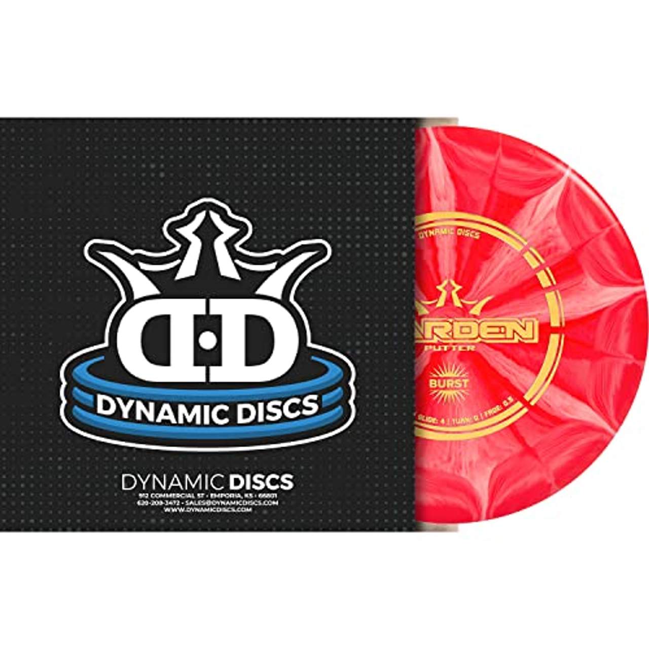 Dynamic Discs Prime Burst Warden Disc Golf Putter