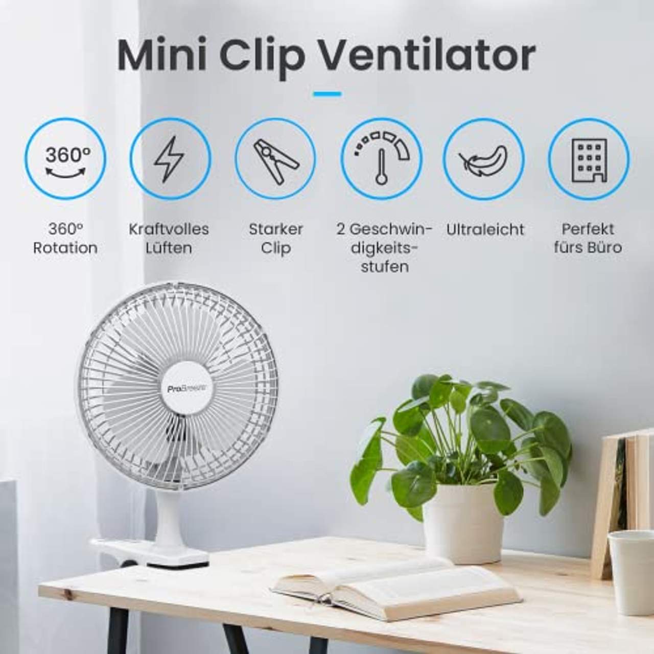 Pro BreezeTM Mini Ventilator