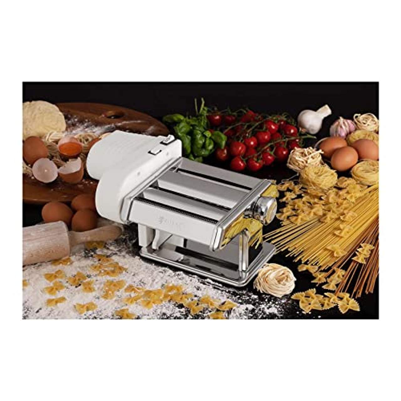 Royal Catering RC-PM1Q Nudelmaschine elektrisch Pastamaker manuell