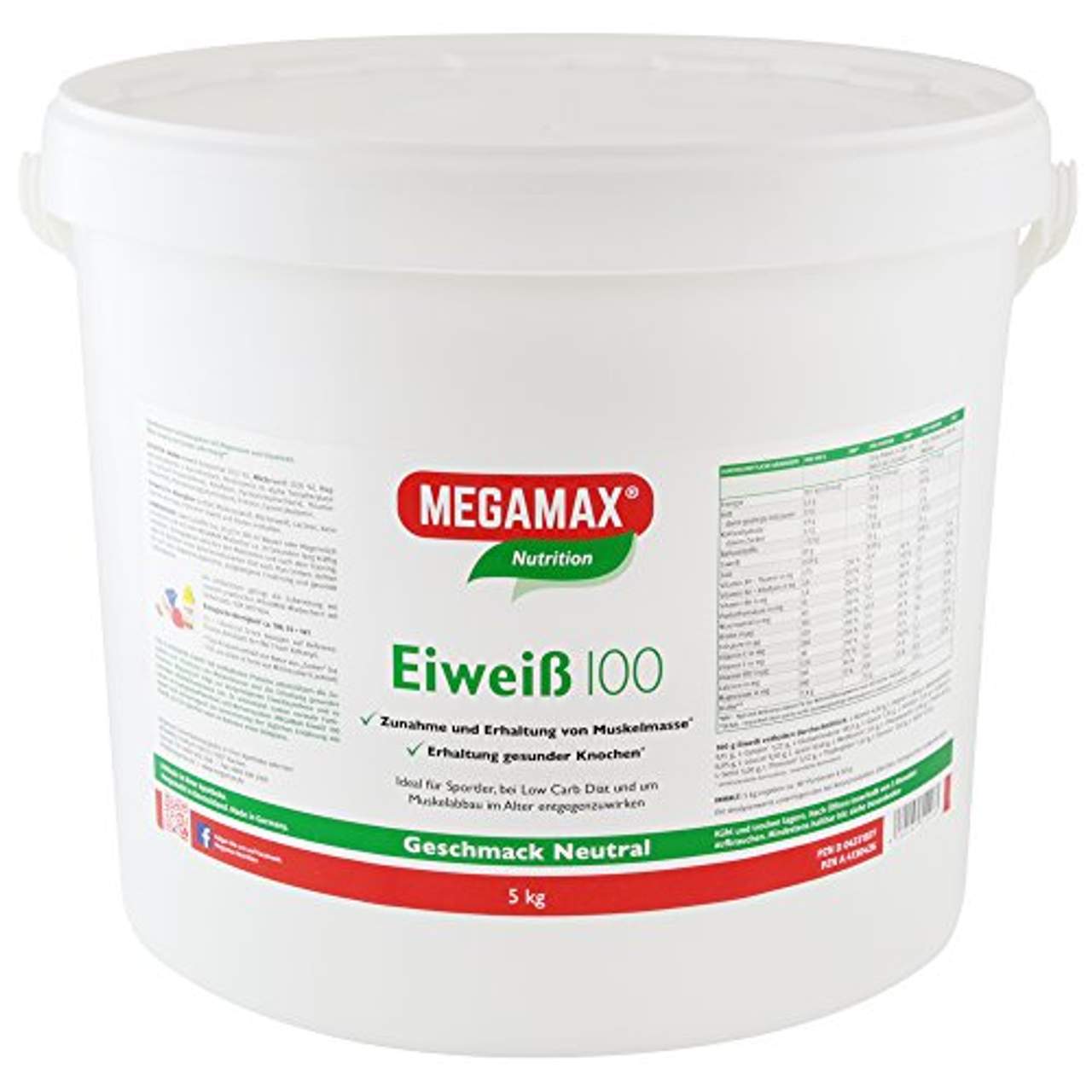 Megamax Eiweiss Neutral 5 kg