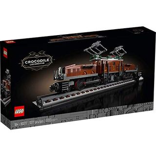 LEGO 10277 Lokomotive Krokodil Crocodile Locomotive Zug 1271 Teile