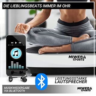 Miweba Sports Fitness 3D Vibrationsplatte MV200-3 Jahre Garantie