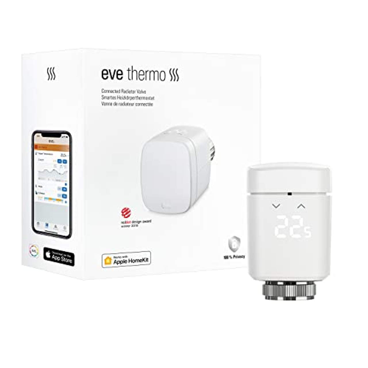 Eve Thermo Smartes Heizkörperthermostat