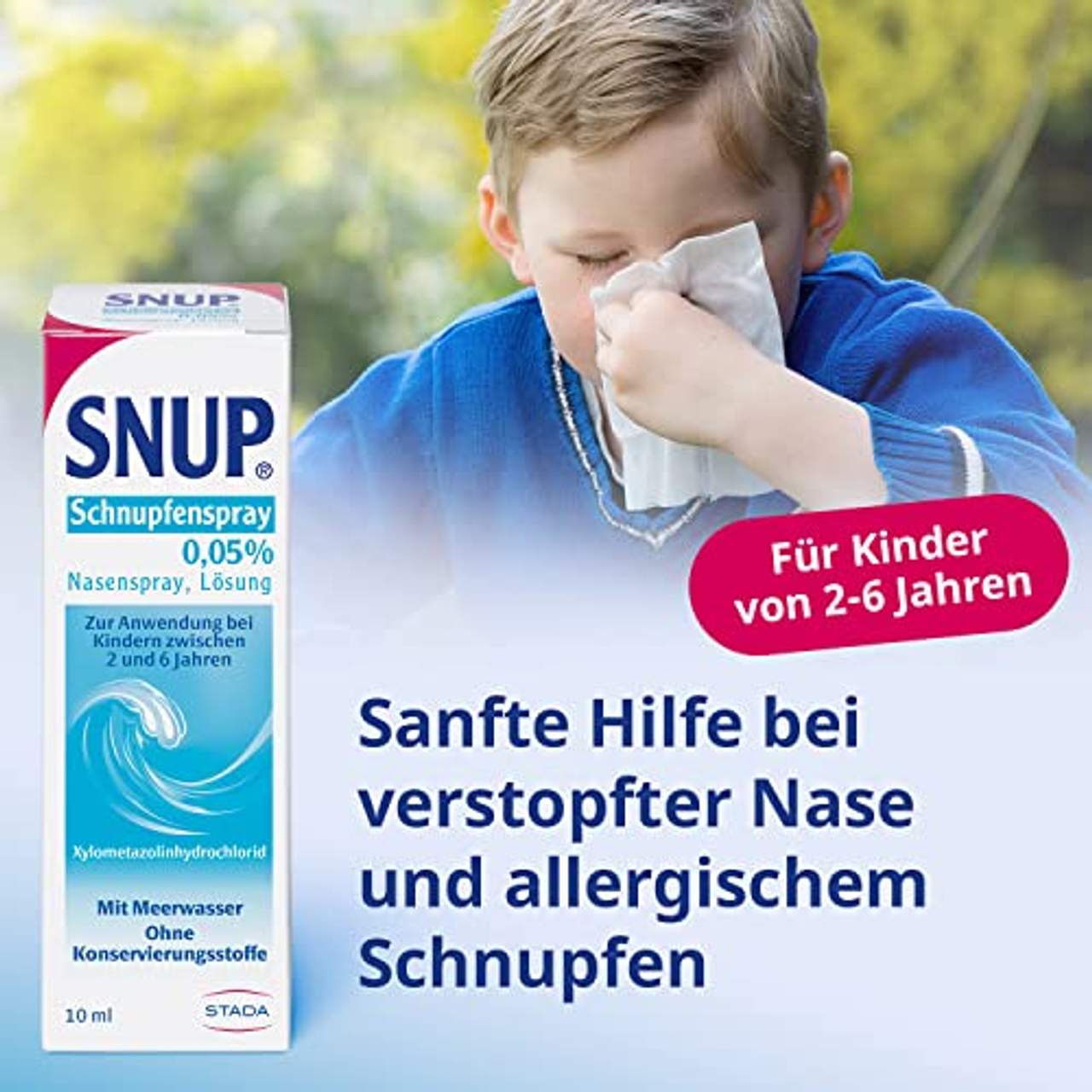 Snup Schnupfenspray 0,05% Nasenspray 10 ml
