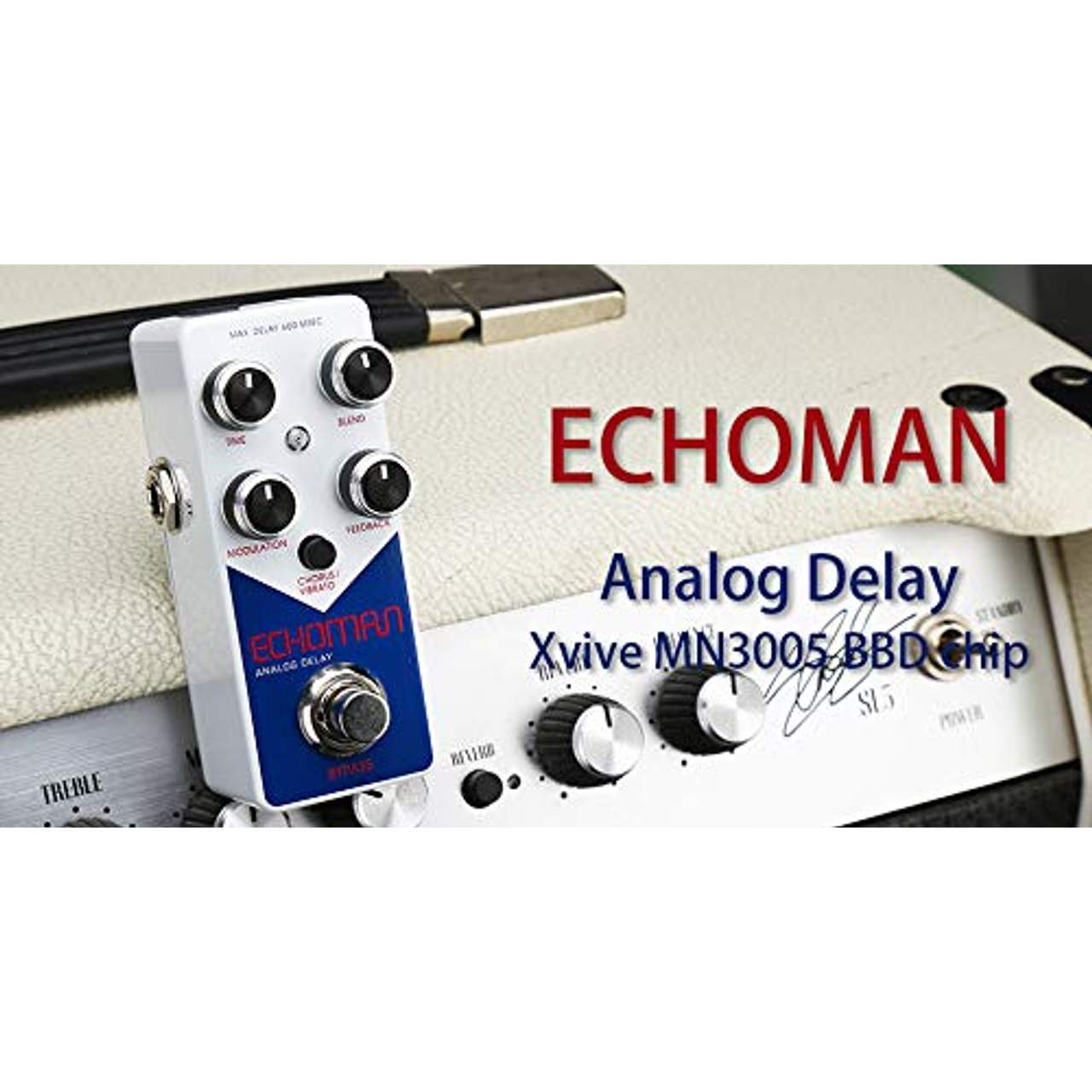Xvive V21 Echoman Analog Delay Pedal