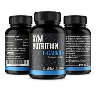Gym Nutrition L Carnitin Kapseln ultra hochdosiert 3000 L Carnitin Carnipure
