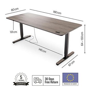 Yaasa Desk Pro II Elektrisch Höhenverstellbarer Schreibtisch