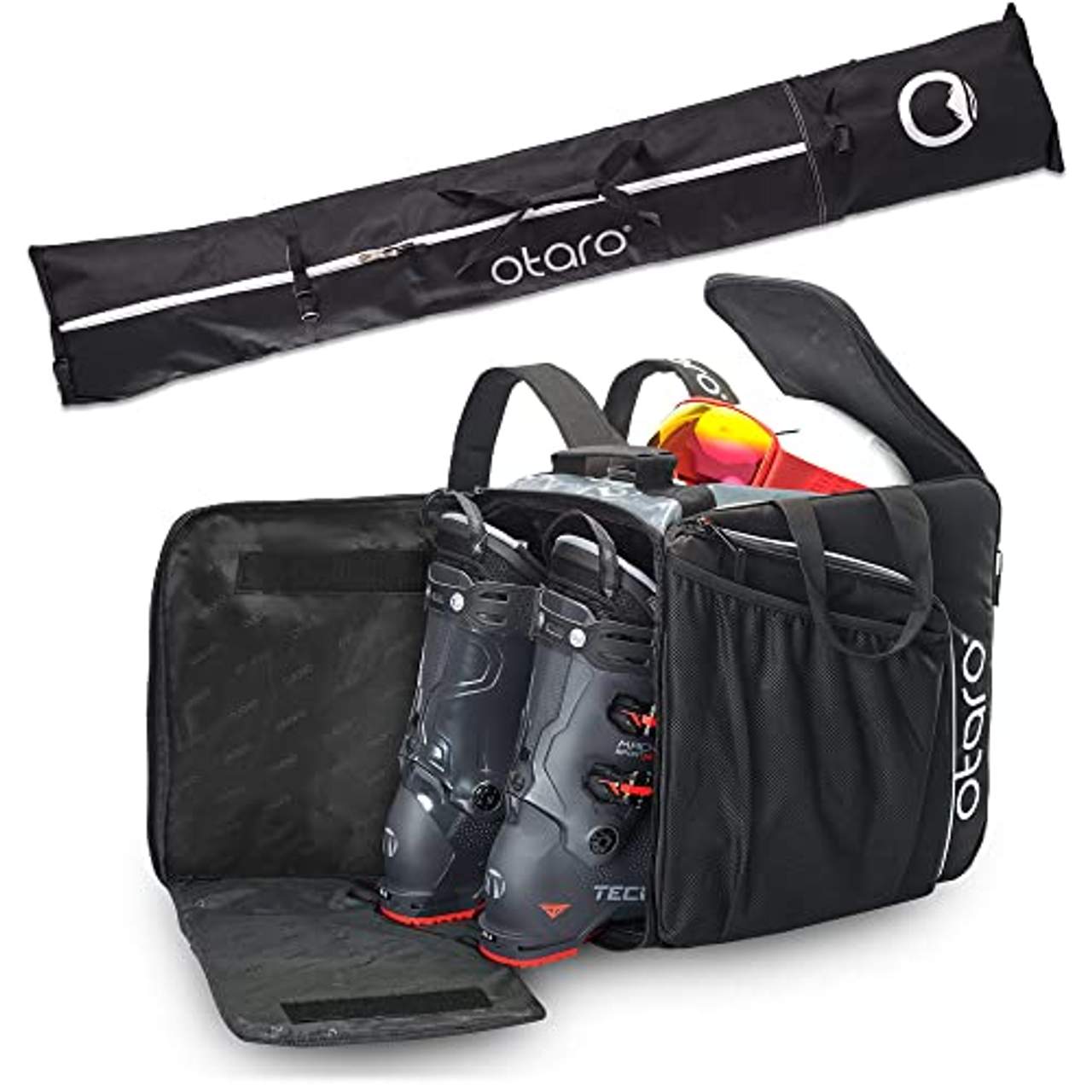 Otaro Premium Skischuhtasche mit Helmfach