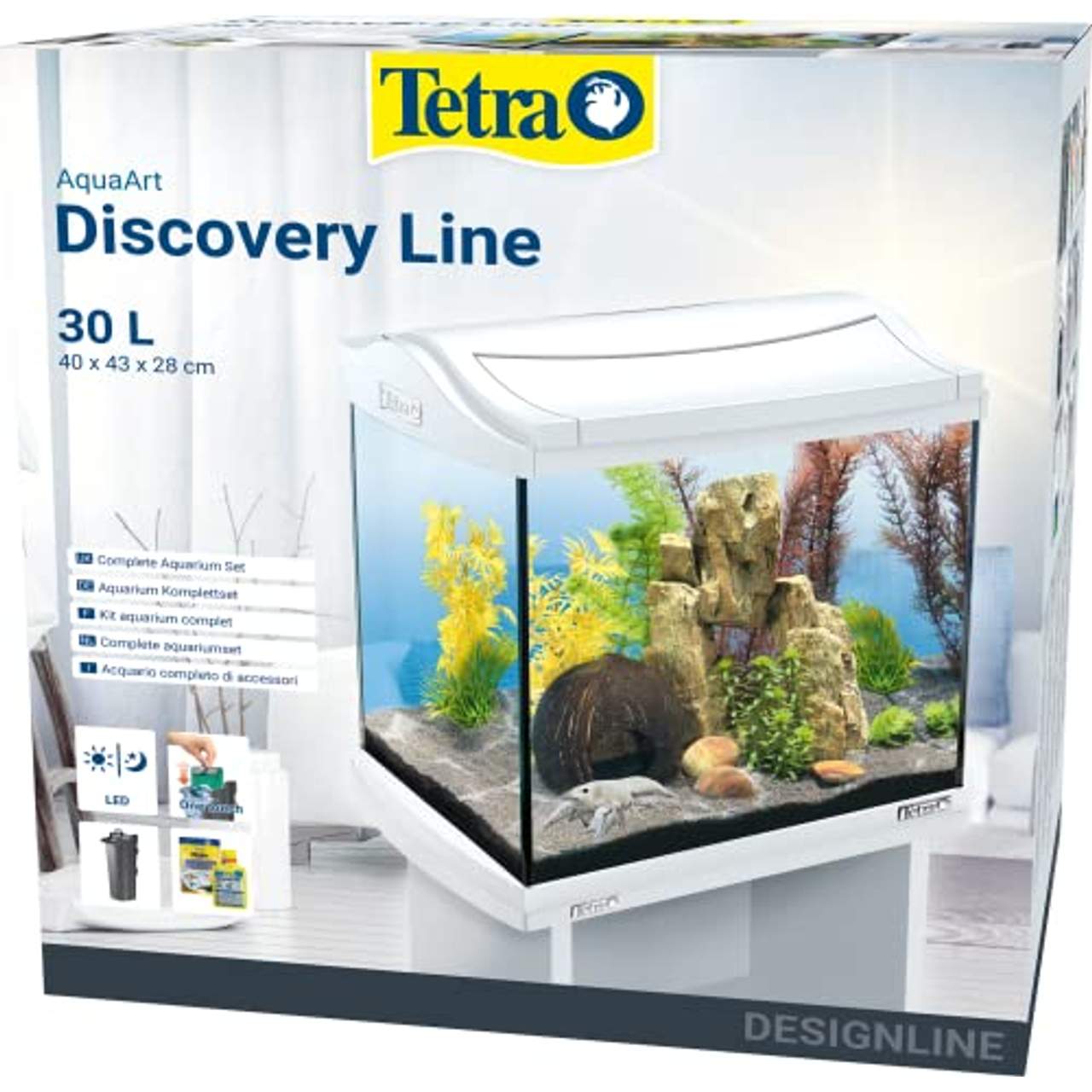 Tetra AquaArt LED Aquarium-Komplett-Set 