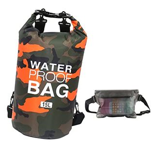 Idefair Wasserdichter Packsack Schwimmender Trockenrucksack Strandtasche Leichter Trockensack