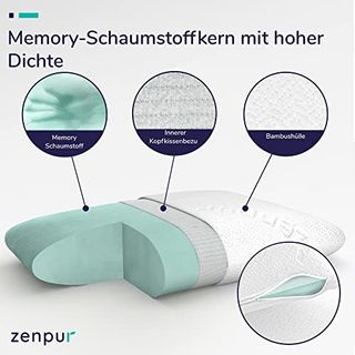 ZenPur Schlafkissen Memory-Schaum
