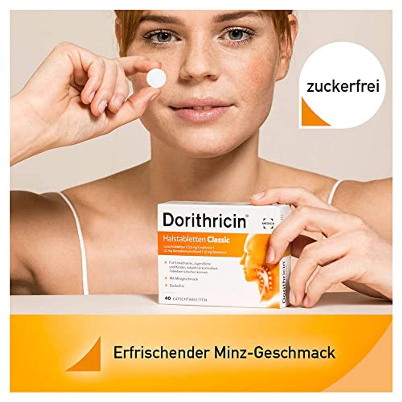 MEDICE Arzneimittel Pütter GmbH&Co.KG Dorithricin Halstabletten Classic