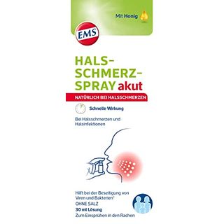 Ems Halsschmerz-Spray akut Starke Hilfe bei Halsschmerzen und Halsinfektionen