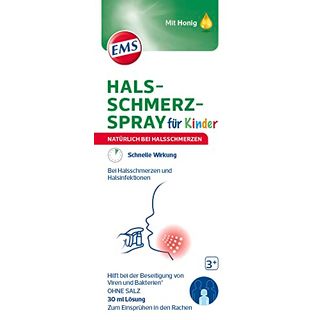 EMS Halsschmerz-Spray für Kinder: Schnelle Hilfe bei Halsschmerzen für Kinder ab 3 Jahren